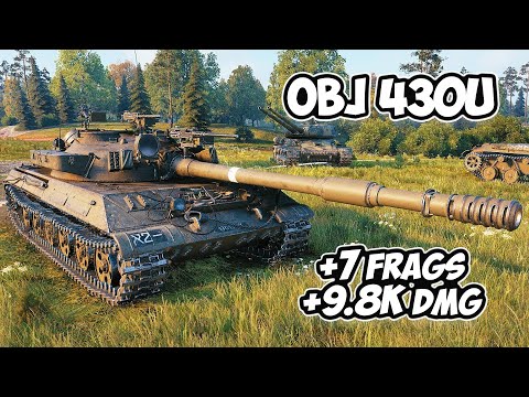 Obj 430U - 7 Frags 9.8K Damage - Almost perfect! - World Of Tanks