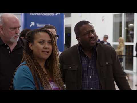 Larry David Gets in Trouble at the Airport - Curb Your Enthusiasm