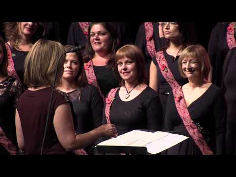 Di Voci perform at the North Wales Choral Festival, 2014