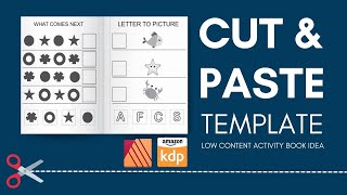 CUT & PASTE KDP TEMPLATE ACTIVITY BOOK