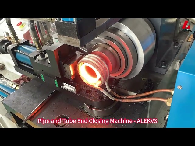 Pipe and Tube End Closing Machine   ALEKVS  Video