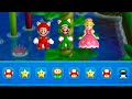 New Super Mario Bros U Deluxe Final Boss 3 Players Walkthrough Co Op