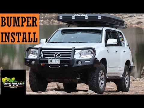 GX460 Ironman Premium Bumper Install - Warn VR Evo 10s