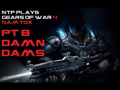 Gears of War 4 Hardcore Campaign Playthrough. PT.8 "Damn Dams"