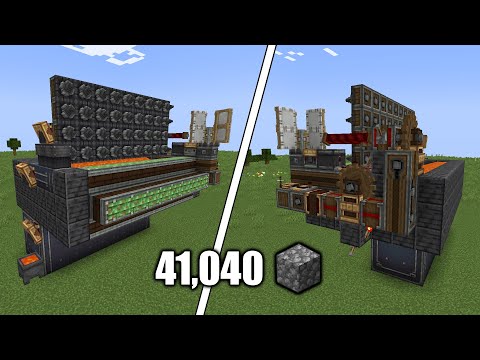 Modded fun - Minecraft: Create Mod | Industrial Style Cobblestone Generator