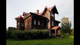 Удивительный старинный терем в заброшенной деревне