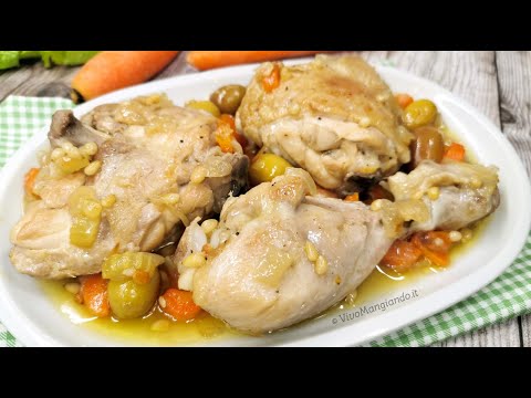 Pollo in agrodolce alla siciliana