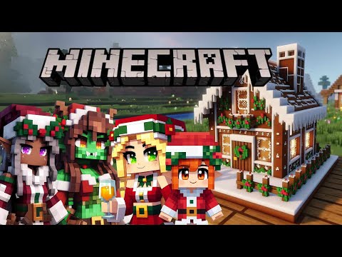 EPIC Minecraft Gingerbread House Build! Don't miss it!