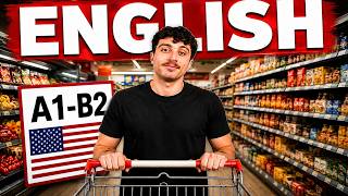 Learn English in the Supermarket 🛒🍎 Active Comprehensible Input. Episode 01