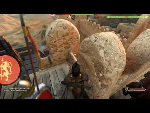 1000 Byzantine Soldiers Defend the Fortress | Epic Siege Battle"