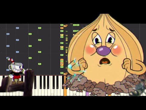 Cuphead - Botanic Panic - Piano Remix - Cover / Tutorial