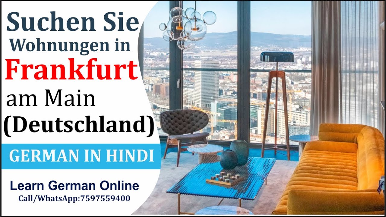 Suchen Sie Wohnungen in Frankfurt am Main (Deutschland)