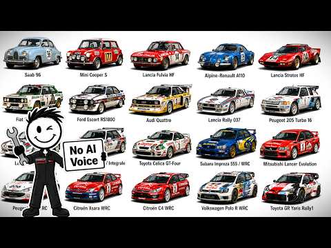 Hyper Car Mechanic Explains Every Rally Car That DOMINATED Its Era