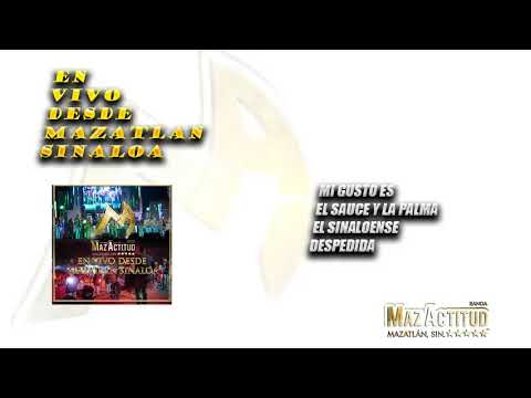 Mi gusto es,el sauce y la palma y el sinaloense-Banda MazActitud(En vivo)