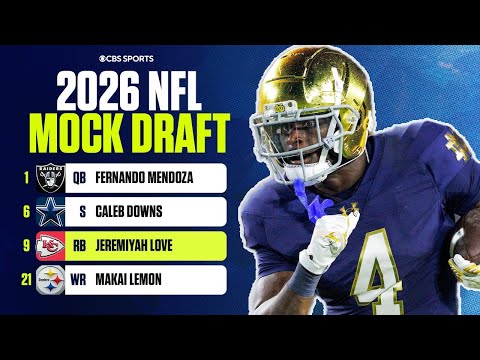 2026 Full Round 1 NFL Mock Draft 3.0