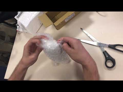 Unboxing Mamba Subaru IHI RHF55 9 blade turbine wheel (48/53mm)