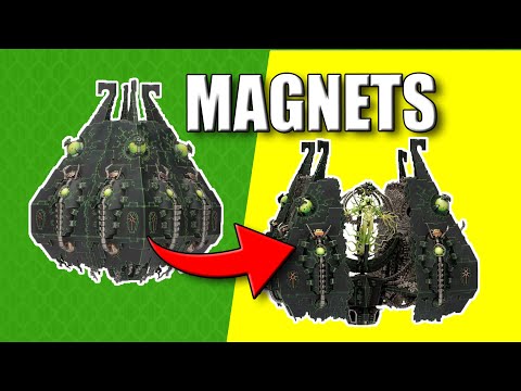 How to Magnetise a Necron Tesseract Vault/Obelisk