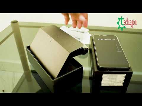 HTC Desire 12+ Unboxing and initial Setup | Techtagon
