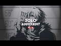 Clean Bandit Solo Edit Audio