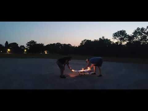 E Flite Apprentice Canada Day fireworks display