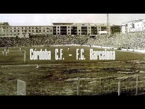 Córdoba vs Barcelona 1972 para el recuerdo.