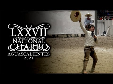 3 on foot and 3 on horseback - Complete Charro of the USA - Osbaldo Castañeda - Aguascalientes Co...