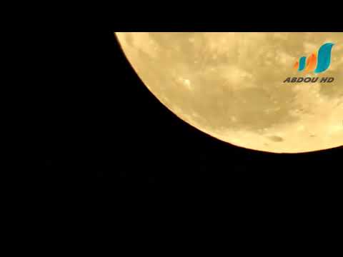 القمر العملاق صور مباشرة the moon