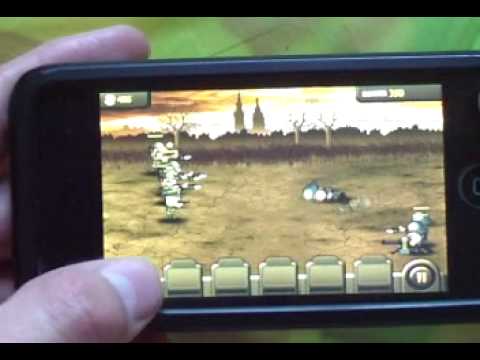 Gameplay of Trenches for Iphone/Ipod Touch