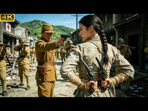 ⚔️【2025最新抗日神劇】日軍欺凌柔弱少女，不料其掙脫束縛一槍幹掉一個日軍營⚔️ Kungfu丨Action丨功夫丨抗日丨動作丨Chinesedrama丨中國電視劇丨中国功夫丨枪战丨Tai  Chi