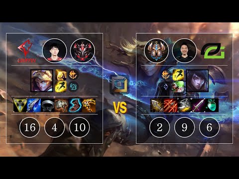 GRF Viper Ezreal vs OPT Arrow Aphelios Bot - KR GrandMaster Patch 10.10
