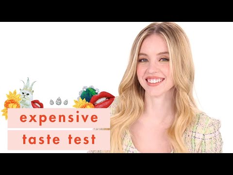 Can 'Euphoria' Star Sydney Sweeney Tell Cheap vs Expensive?? | Expensive Taste Test | Cosmopolitan