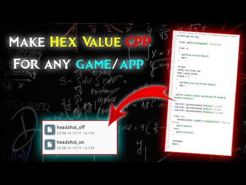 How to Make Hex Edit Value C++ File for Any Game | Step-by-Step Guide | DevelopEye Tutorials