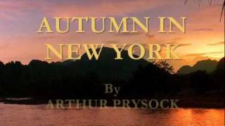 Autumn In New York By Arthur Prysock