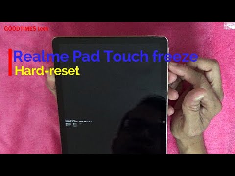 How to hardreset Realme Pad | 10 inch tablet | touchscreen not working | Video 2
