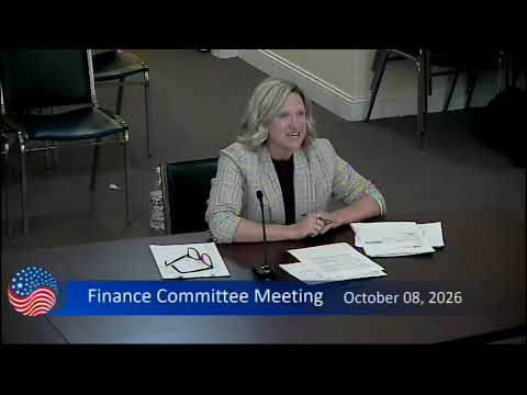 From the Finance Committee