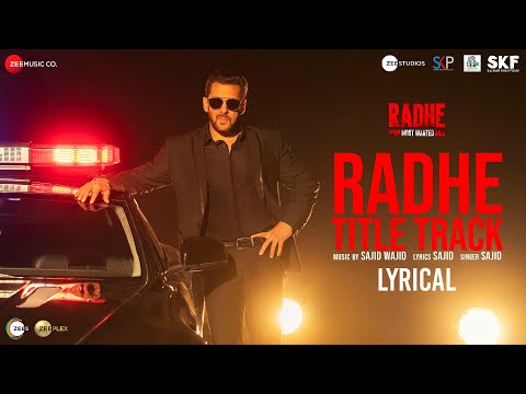 Radhe Title Track (Lyric Video) [OST by Sajid Wajid]