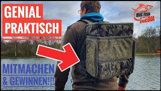 Unboxing & Gewinnen: Praktischer Rucksack für Raubfischangler – Spro Deadbait System Backpack
