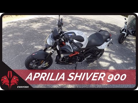 Aprilia Shiver 900 - Petit essai ! // Motovlog #6