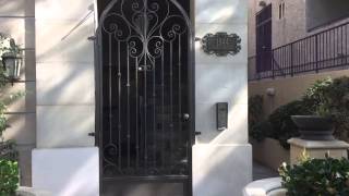 Glass getting installed on gates