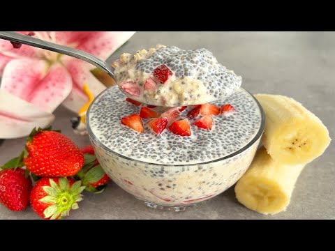 Do you have oatmeal and a banana? Lose 2 kg of bad fats! Clean the intestines. A healthy dessert!