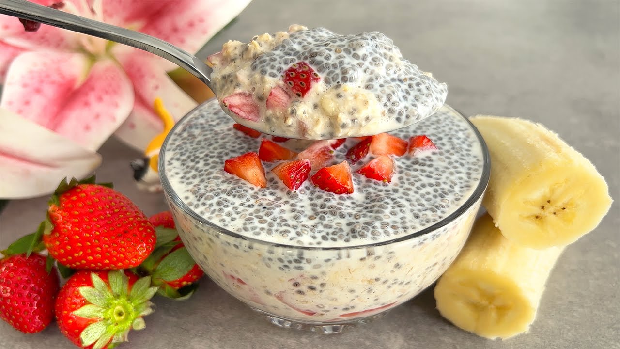 Do you have oatmeal and a banana? Lose 2 kg of bad fats! Clean the intestines. A healthy dessert!