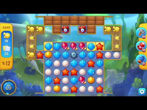 Fishdom 4846 Super Hard Level - NO BooSTERS