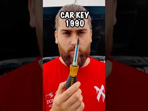 What Year Are You? The Evolution of Car Keys Over Time! #car #Carlovers