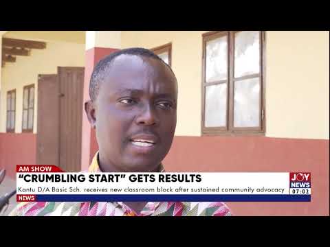 Crumbling Start: Kantu Basic School receives new classroom block after sustained community advocacy