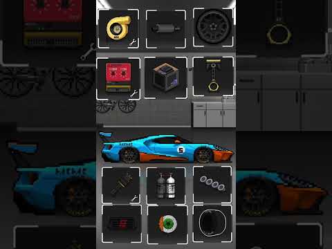 fastest ford gt pixel car racer | #pixelcarracer #fordgt #gt #viral #supra #foryou #mk4 #paulwalker