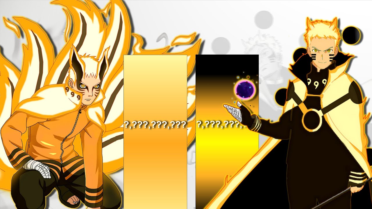 Naruto Baryon Mode Vs Goku Ultra Instinct handsare