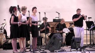 Jetset Getset performs with the Kentucky Symphony Orchestra