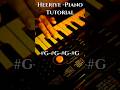 Heeriye Heeriye Piano Tutorial Shortsfeed Bollywoodsongs Tutorial