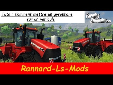 comment monter un gyrophare sur un tracteur