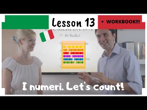 Learn Italian in 30 Days | #13 | Numbers 11 to 20 + Useful Expressions (Eng/Ita Subs + WORKBOOK)